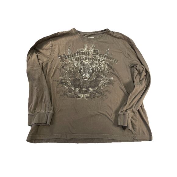 Ivory Outfitters Other - Men's Ivory Outfitters T-shirt 2XL Brown Long Sleeve Hunting Season